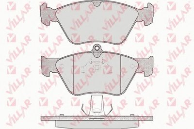 Комплект тормозных колодок, дисковый тормоз VILLAR купить