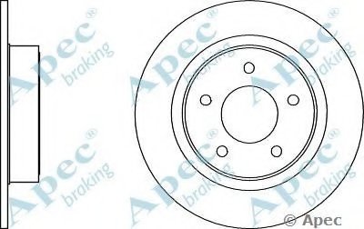 Тормозной диск APEC braking купить