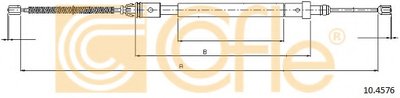 Трос, стояночная тормозная система COFLE купить