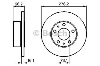 Гальмівні диски Iveco Daily III2.3D/2.8Cng/2.8D 05.99-07.07