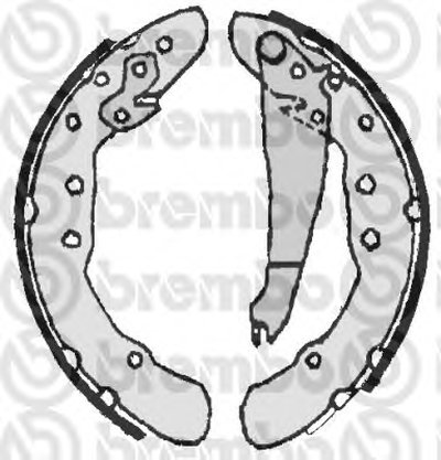 Комплект тормозных колодок BREMBO купить