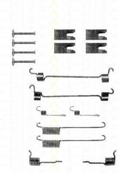 Комплектующие, тормозная колодка TRISCAN купить