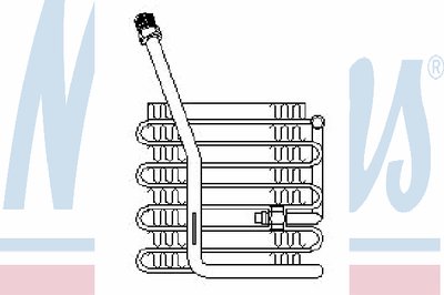 Испаритель, кондиционер NISSENS купить