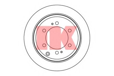 Тормозной диск NK купить