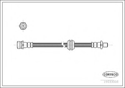 Тормозной шланг CORTECO купить