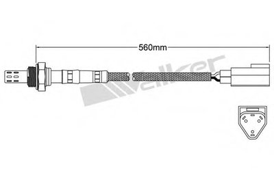 Лямда-зонд WALKER PRODUCTS купить