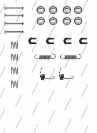 Комплектующие, тормозная колодка NPS купить