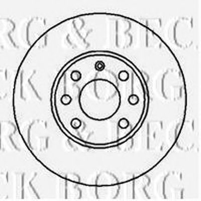 Тормозной диск BORG & BECK купить