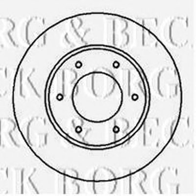 Тормозной диск BORG & BECK купить