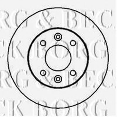 Тормозной диск BORG & BECK купить