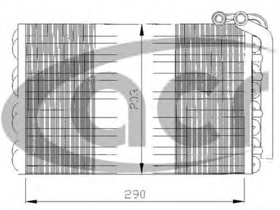 Испаритель, кондиционер ACR купить
