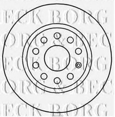 Тормозной диск BORG & BECK купить