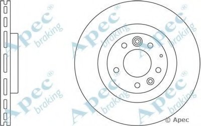 Тормозной диск APEC braking купить