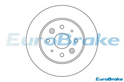 Тормозной диск EUROBRAKE купить