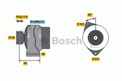 Генератор BOSCH купить