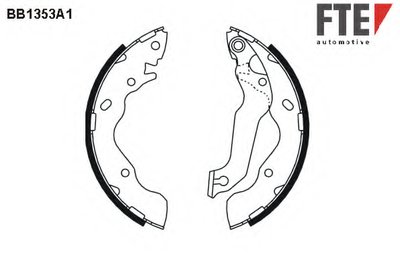 Комплект тормозных колодок FTE купить