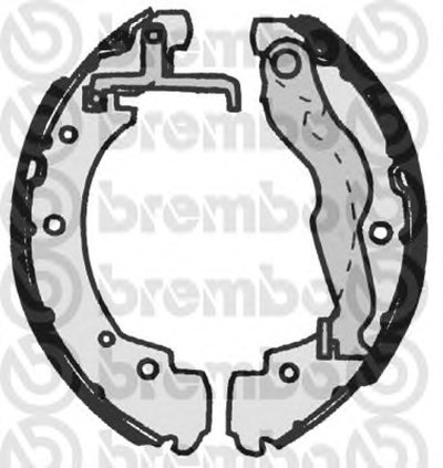 Комплект тормозных колодок BREMBO купить