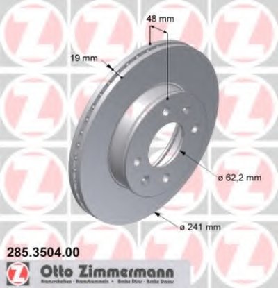 Тормозной диск ZIMMERMANN купить