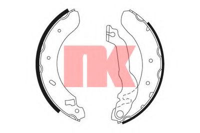 Комплект тормозных колодок; Комплект тормозных колодок, стояночная тормозная система NK купить