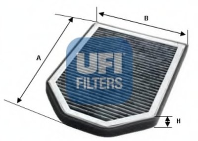 Фильтр, воздух во внутренном пространстве UFI купить
