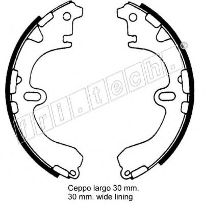 Комплект тормозных колодок fri.tech. купить