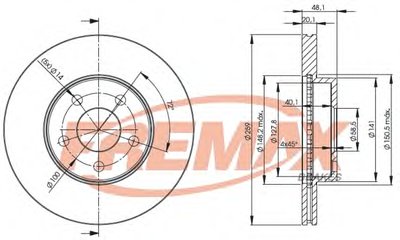 Тормозной диск Premium Carbon + FREMAX купить