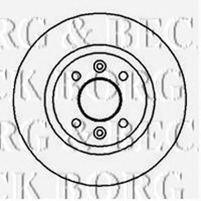 Тормозной диск BORG & BECK купить