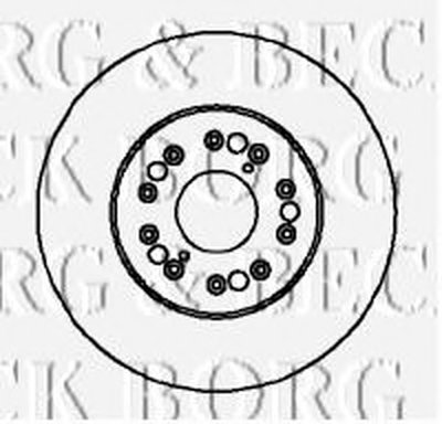 Тормозной диск BORG & BECK купить