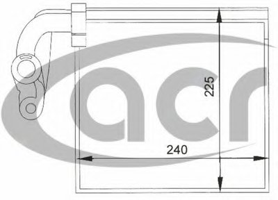 Испаритель, кондиционер ACR купить
