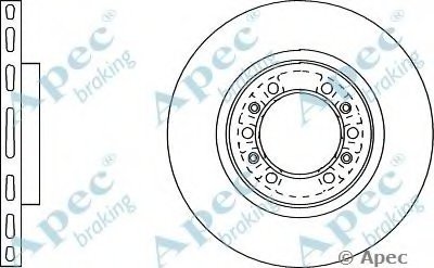 Тормозной диск APEC braking купить