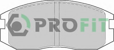 Комплект тормозных колодок, дисковый тормоз PROFIT купить