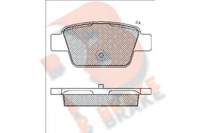 Комплект тормозных колодок, дисковый тормоз R BRAKE купить