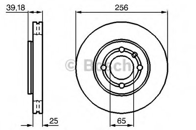 Тормозной диск BOSCH купить