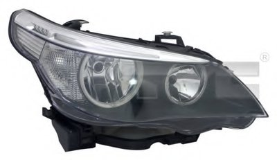 Фара главного света передняя, правая Reflektor L (H7/H7) BMW 5 (E60)/Touring (E61) 07.03-08.07