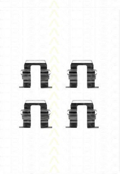 Комплектующие, колодки дискового тормоза TRISCAN купить