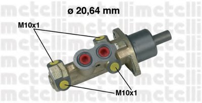 целиндер ручного тормоза METELLI купить