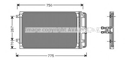 Конденсатор, кондиционер AVA QUALITY COOLING купить