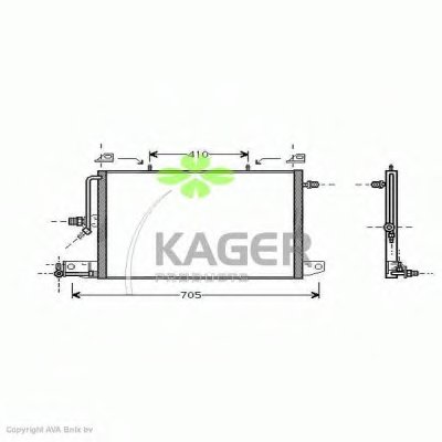 Конденсатор, кондиционер KAGER купить