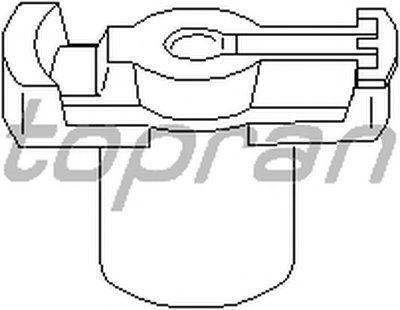 Бегунок распределителя зажигания TOPRAN купить