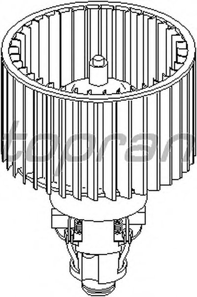Электродвигатель, вентиляция салона TOPRAN купить