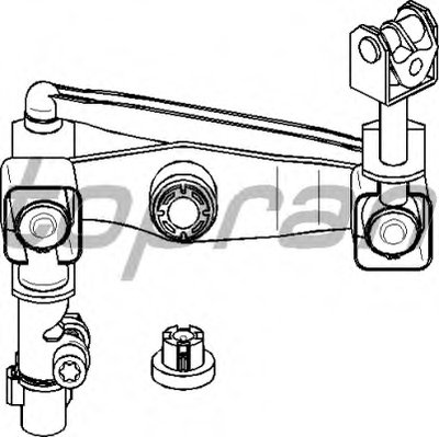 Ремкомплект, рычаг переключения TOPRAN купить
