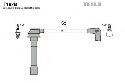 Комплект проводов зажигания TESLA купить