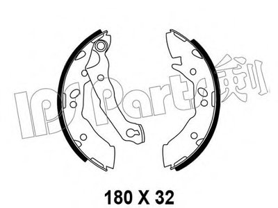 Тормозные колодки IPS Parts IPS Parts купить