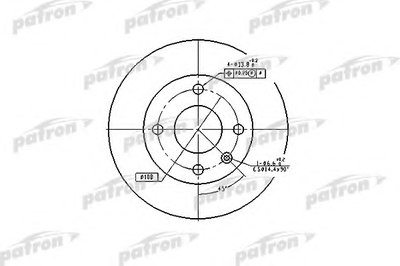 Тормозной диск PATRON купить