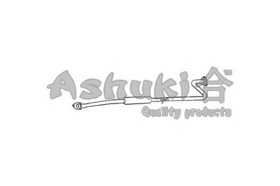 Средний глушитель выхлопных газов ASHUKI купить