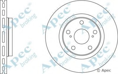 Тормозной диск APEC braking купить