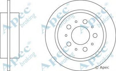 Тормозной диск APEC braking купить