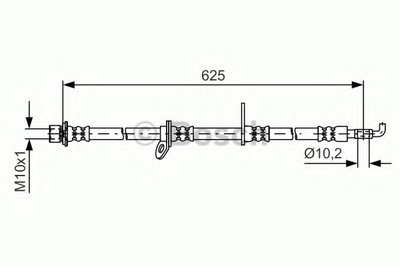 Тормозной шланг BOSCH купить