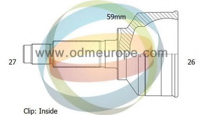 Шарнирный комплект, приводной вал ODM-MULTIPARTS купить