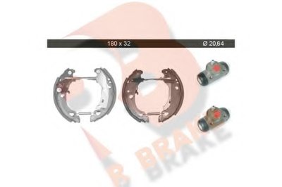 Комплект тормозных колодок R BRAKE купить